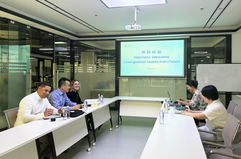 Purafil  中國區總經理和美國CEO、CFO